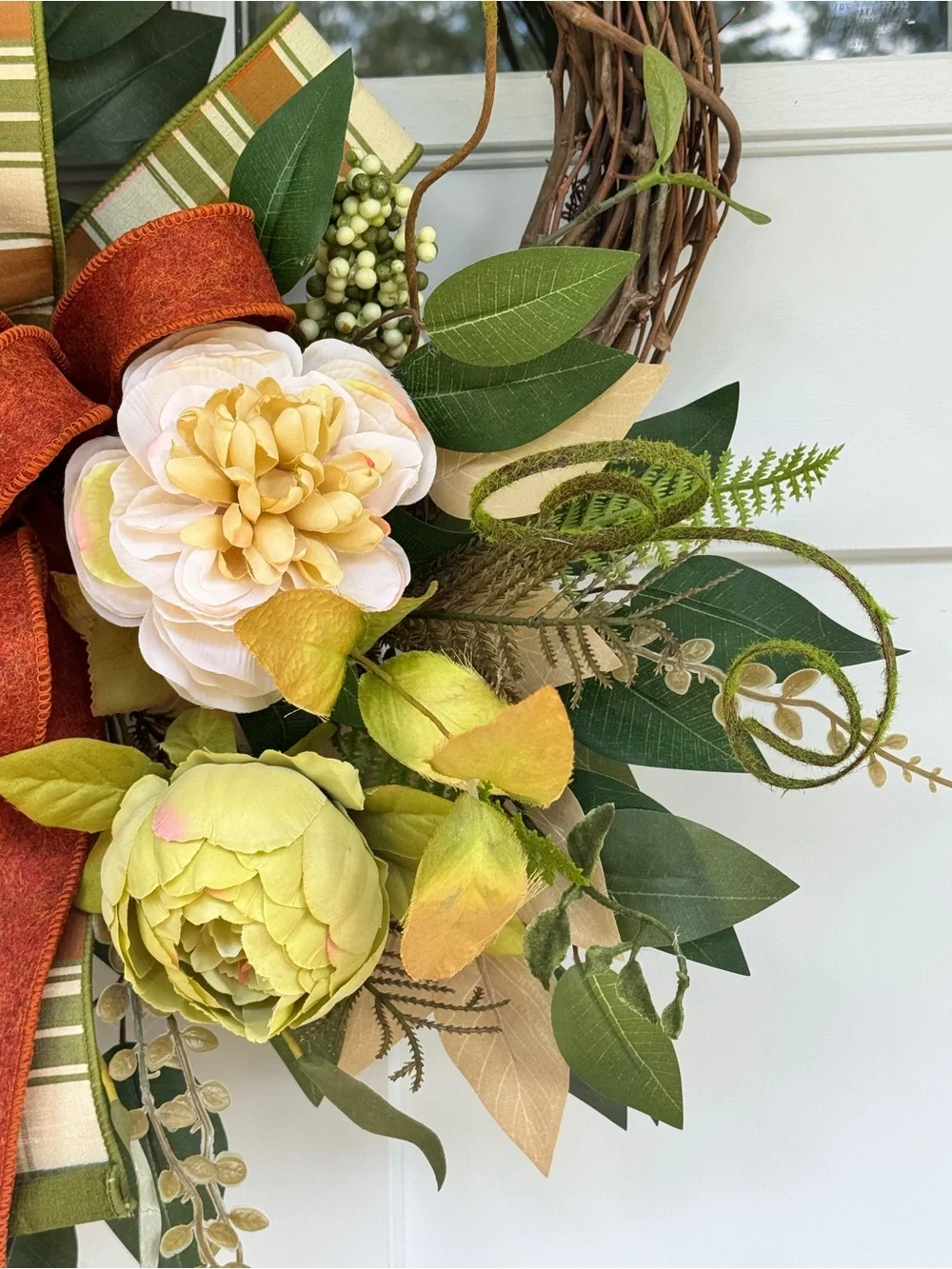 Cozy Harvest Charm Wreath